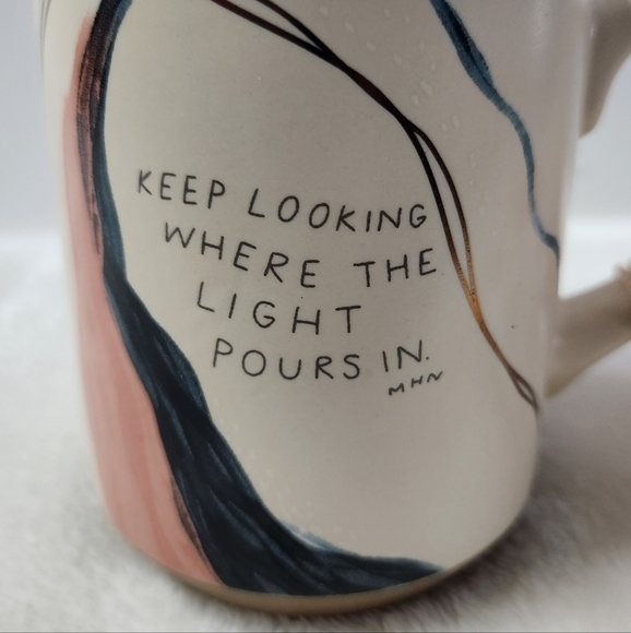 Morgan Harper Nichols Fringe Keep Looking Stoneware Coffee Cup Mug 11 Oz - Picture 3 of 14